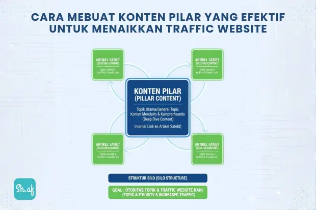 Cara Membuat Konten Pilar SEO yang Efektif untuk Meningkatkan Traffic Website shafa fadhillah sh.af
