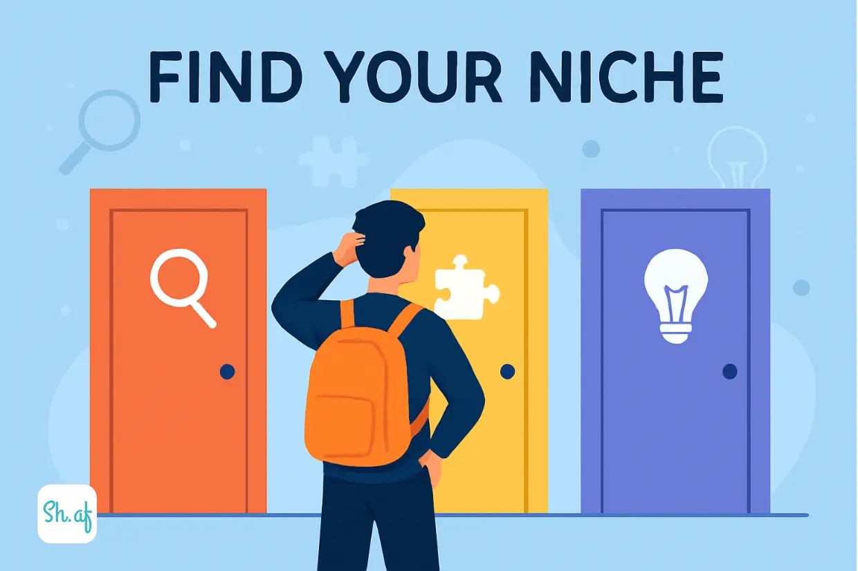 Cara Menentukan Niche Blog Agar Cepat Ranking sh.af