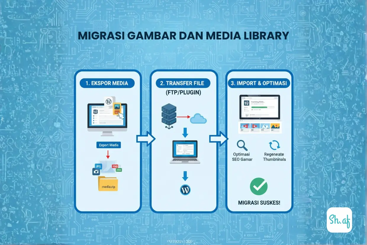 Migrasi Gambar dan Media Library sh.af