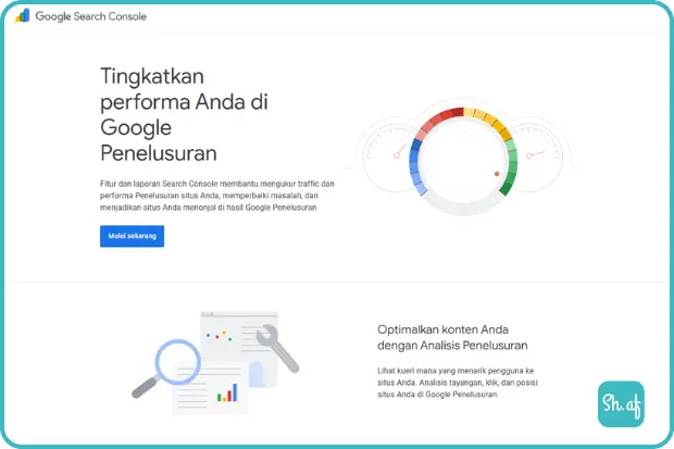 Cara Menggunakan Google Search Console sh.af
